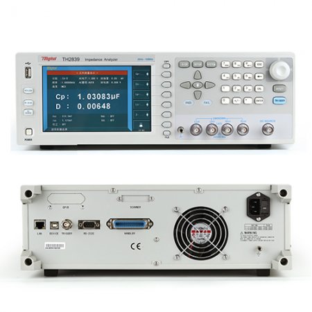 TH2839 10MHz精密阻抗分析仪 元件参数测试仪器