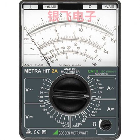 高精度模拟指针万用表 METRAHIT 2A 电气用模拟万用表